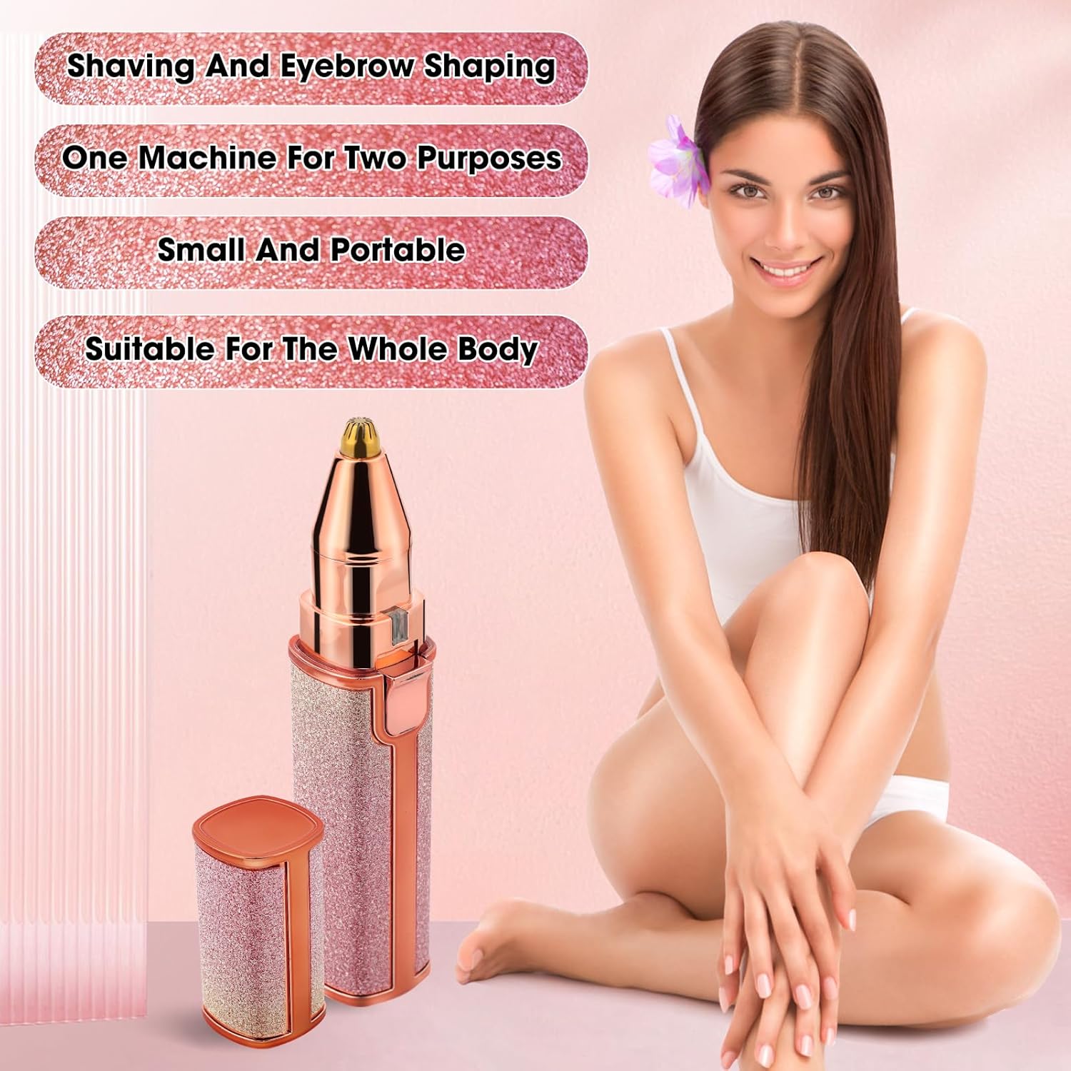 قلم ازالة الشعر 2 IN 1