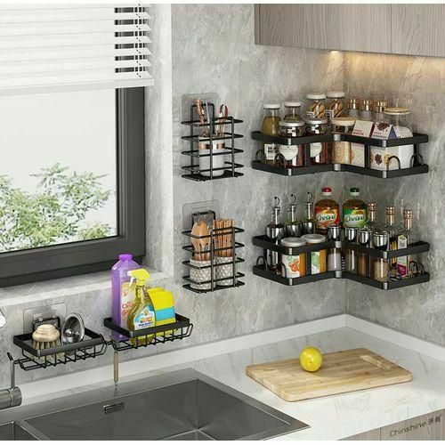 رفوف حائط تنظيمية متعددة الاستخدامات